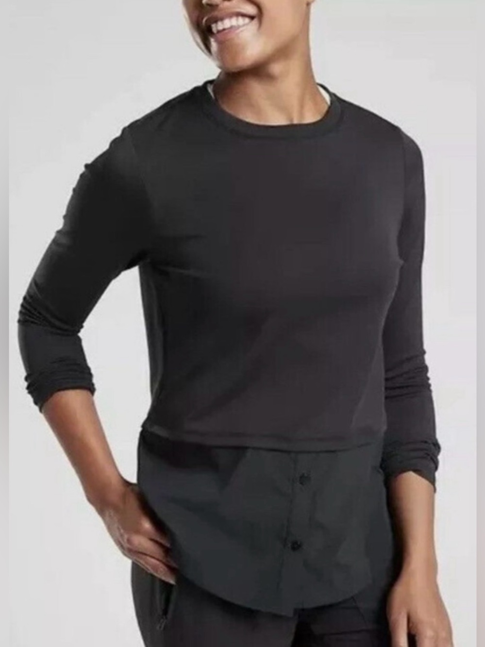 Athleta Gallery Top Sz XL - Picture 3 of 8